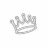 Simplified line drawing of a crown.