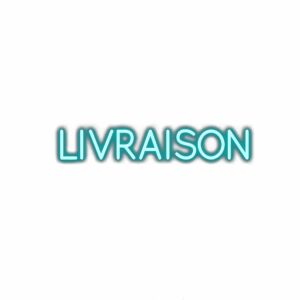 Neon-style "LIVRAISON" sign text.