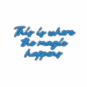 Inspirational quote with 3D shadow effect