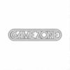 GAMEZONE metallic logo on white background